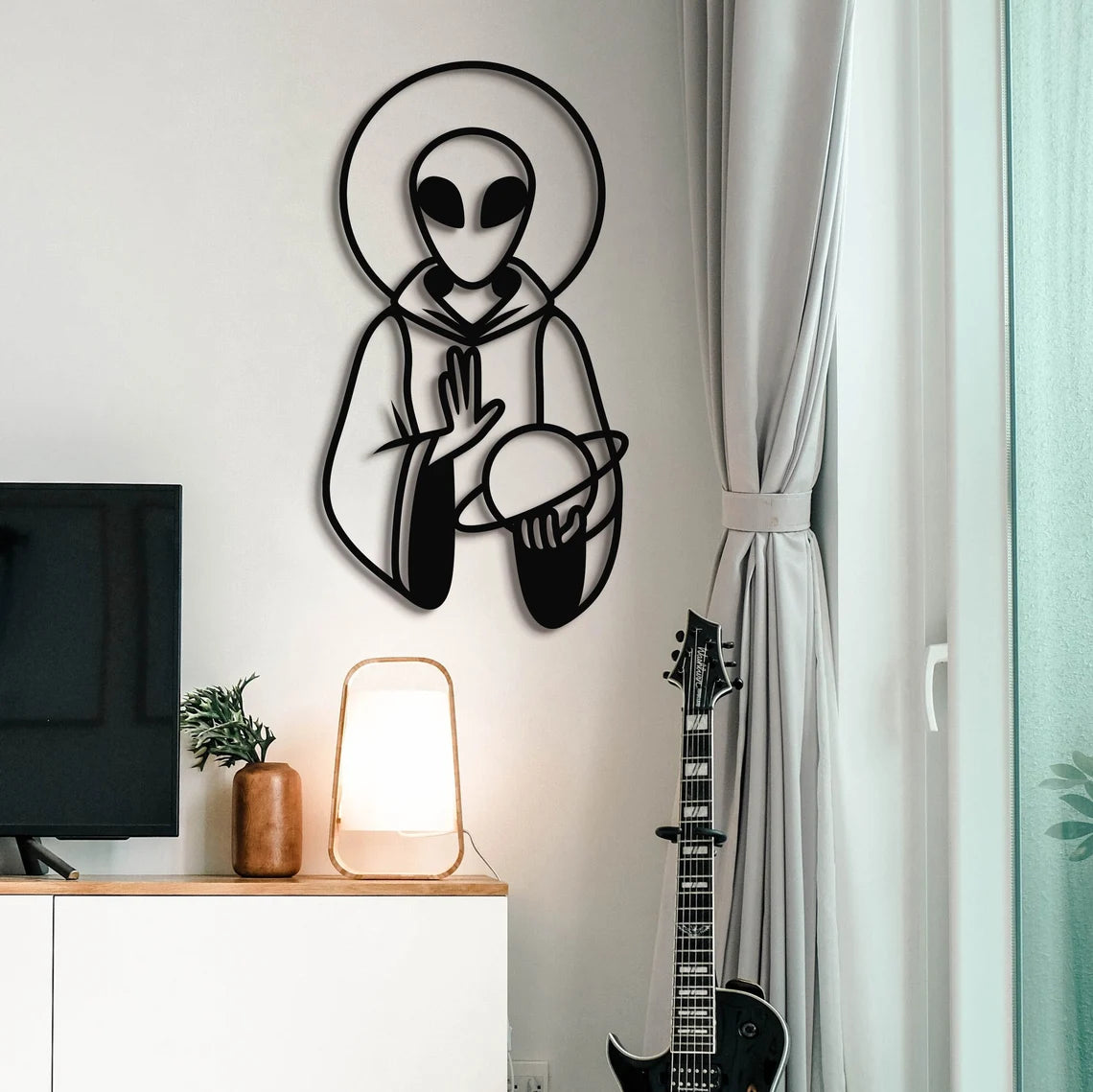 Friendly Alien - Wall Art