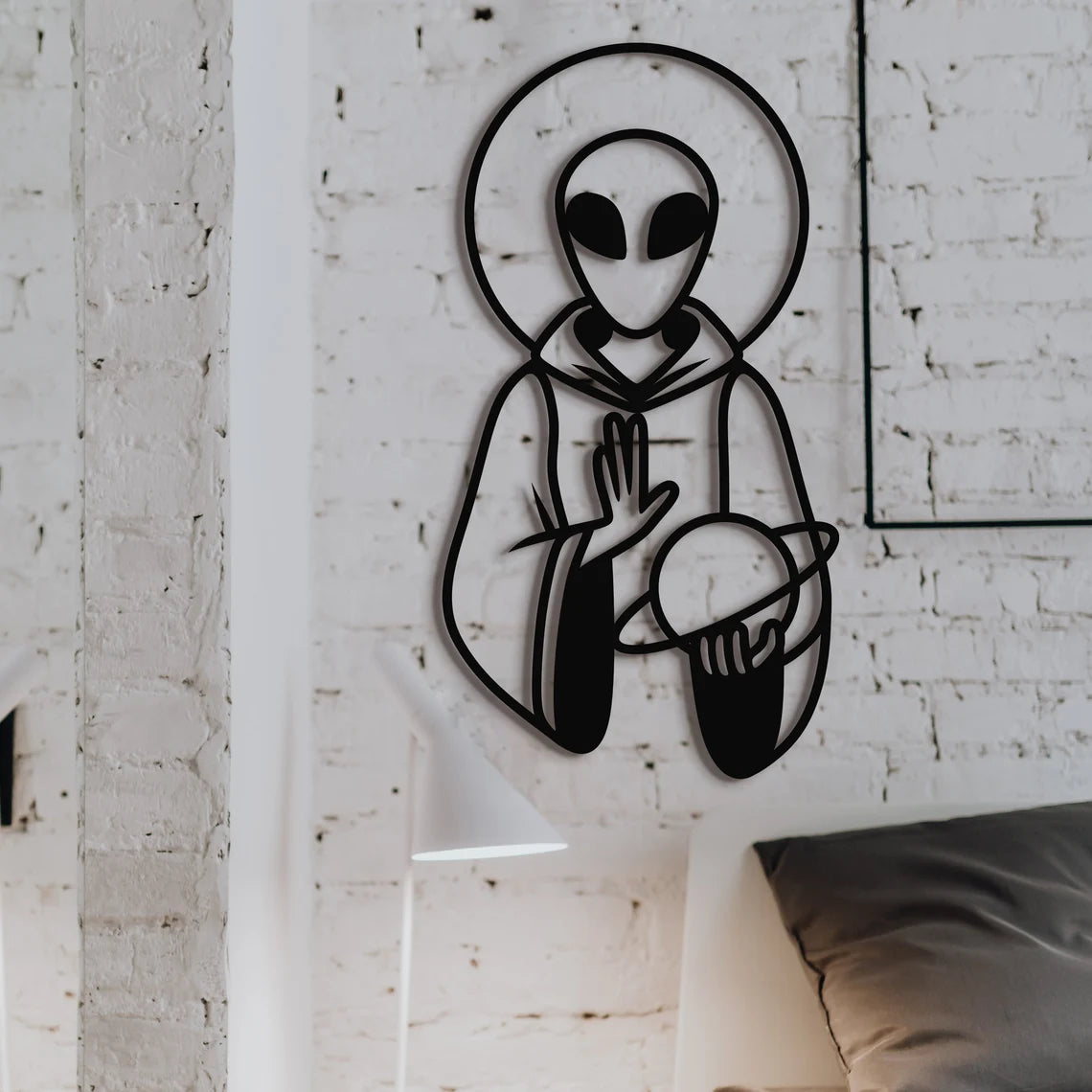 Friendly Alien - Wall Art