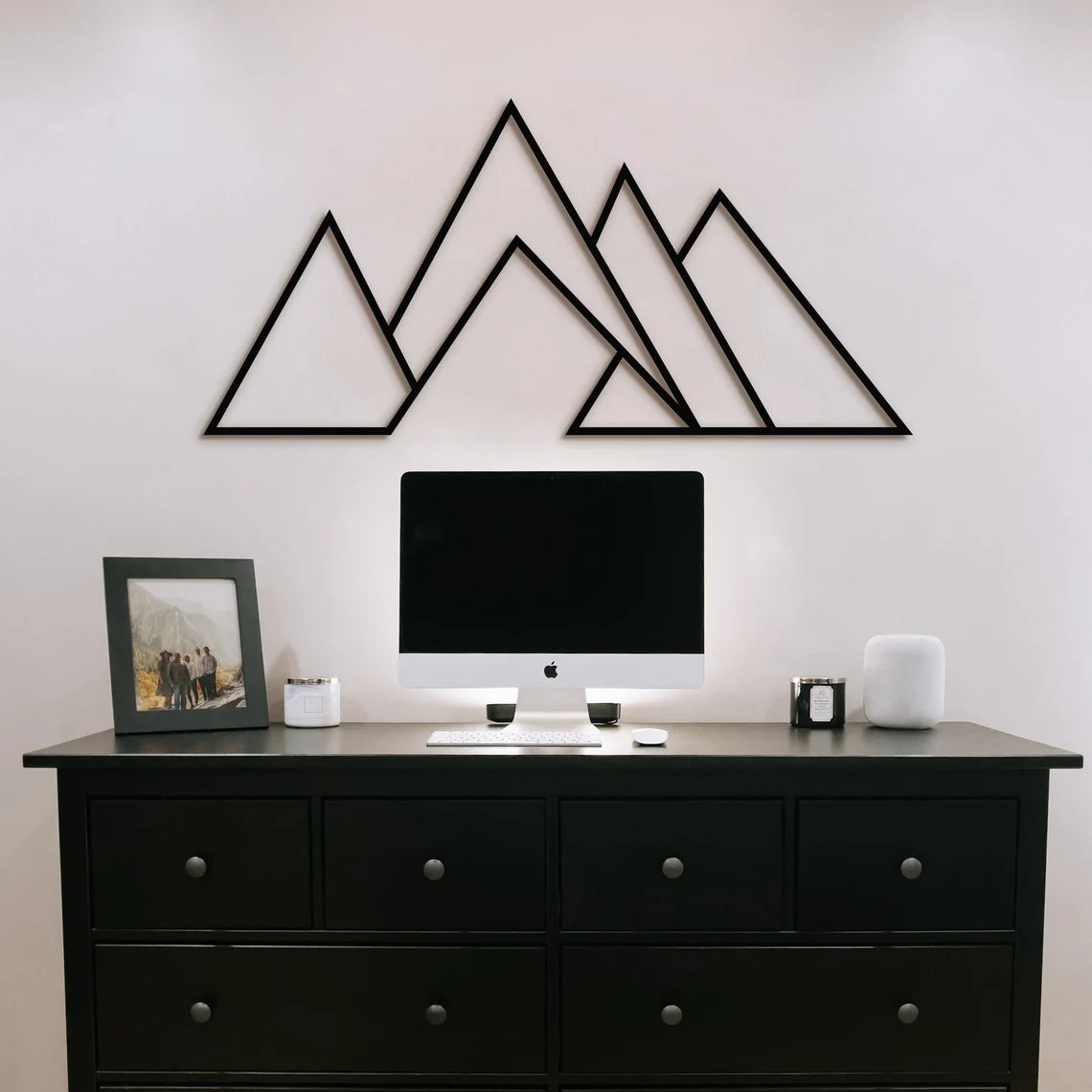 Minimalistic Mountains - Wall Art