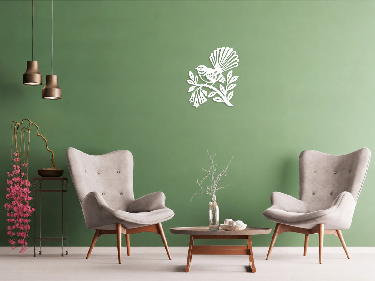 Fantail on a Branch - Wall Art