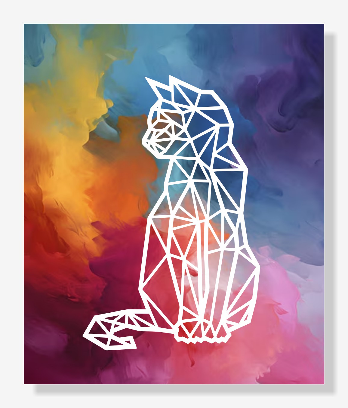 Polygonal Cat - ArtBox