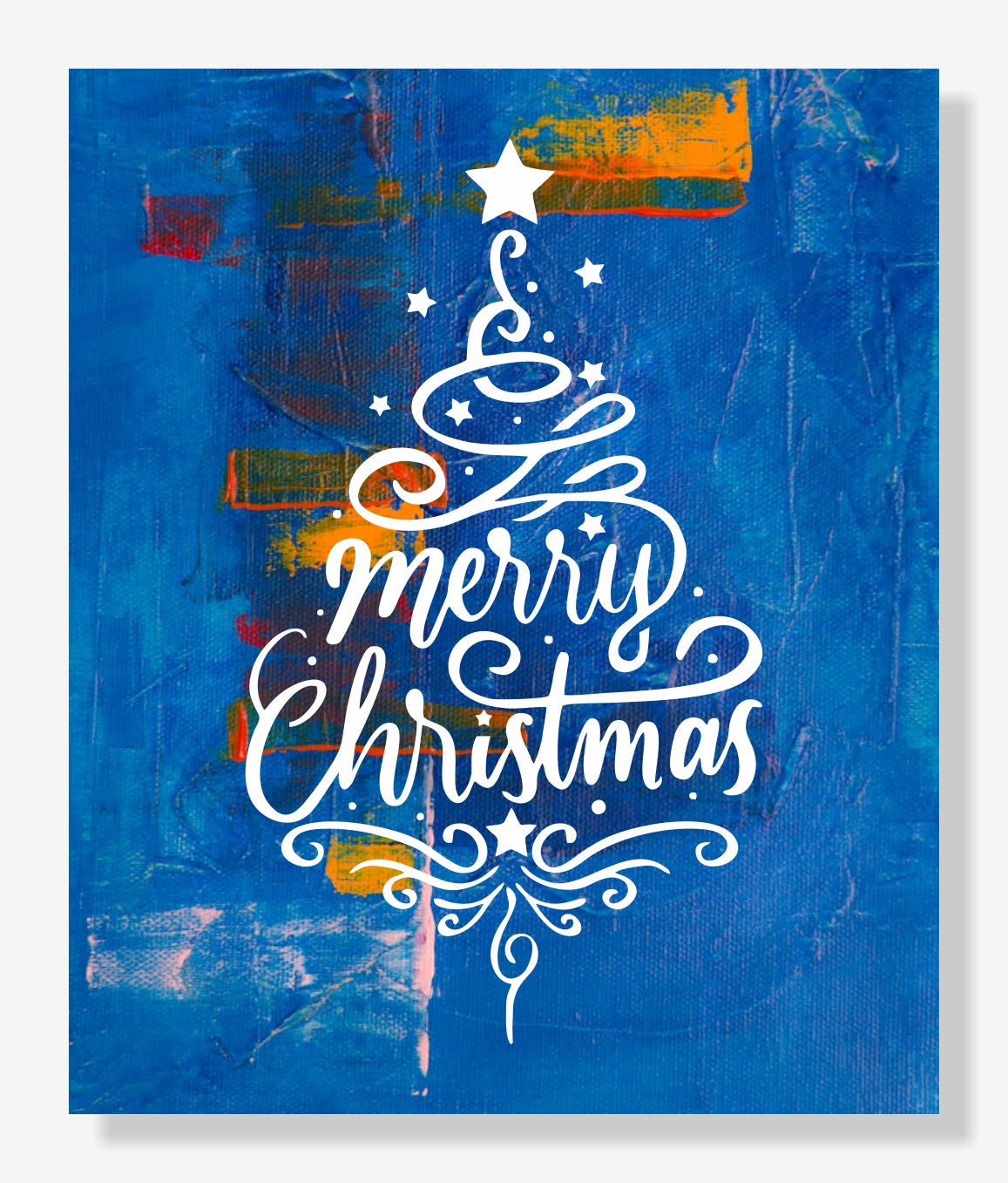 Merry Christmas Tree - ArtBox