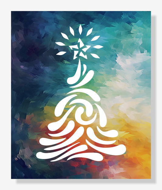 Abstract Christmas Tree - ArtBox