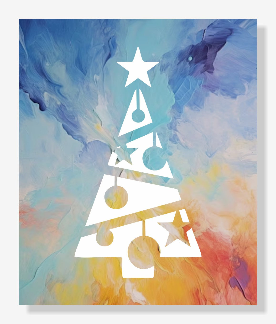 Decorated Christmas Tree - ArtBox