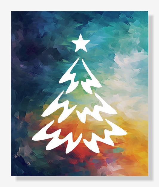 Snowy Christmas Tree - ArtBox