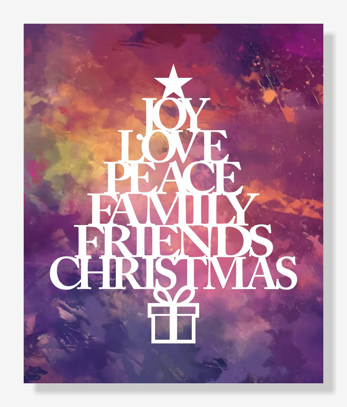 Family Christmas Tree - ArtBox