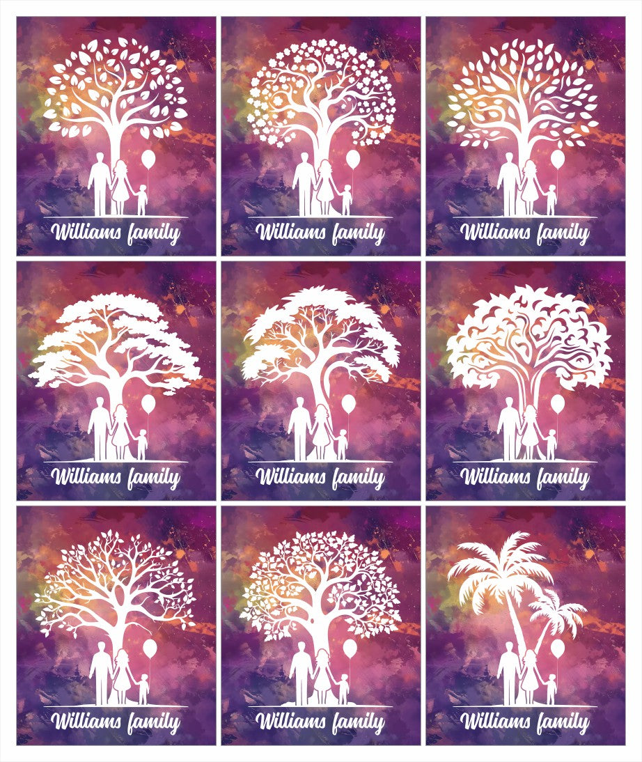 Family Tree - Customisable ArtBox