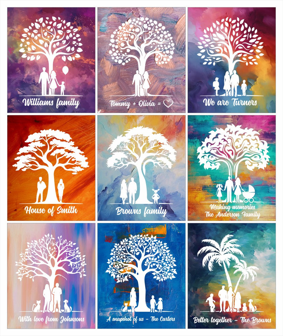 Family Tree - Customisable ArtBox