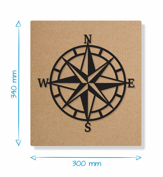 Compass - Gift Box Decor