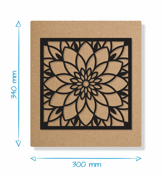 Mandala Square - Gift Box Decor