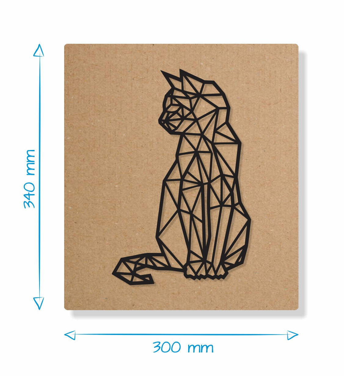 Polygonal Cat - Gift Box Decor