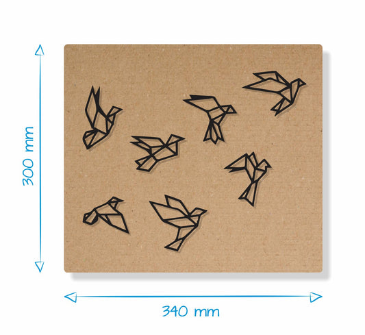 Origami Birds - Gift Box Decor