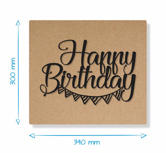 Happy Birthday - Gift Box Decor