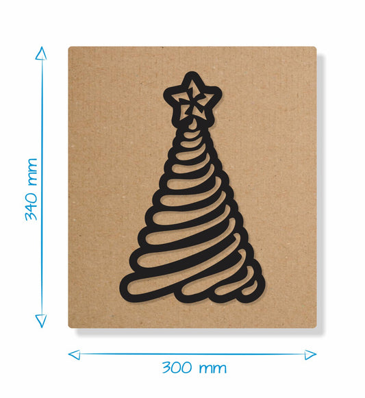 Spiral Christmas Tree - Gift Box Decor