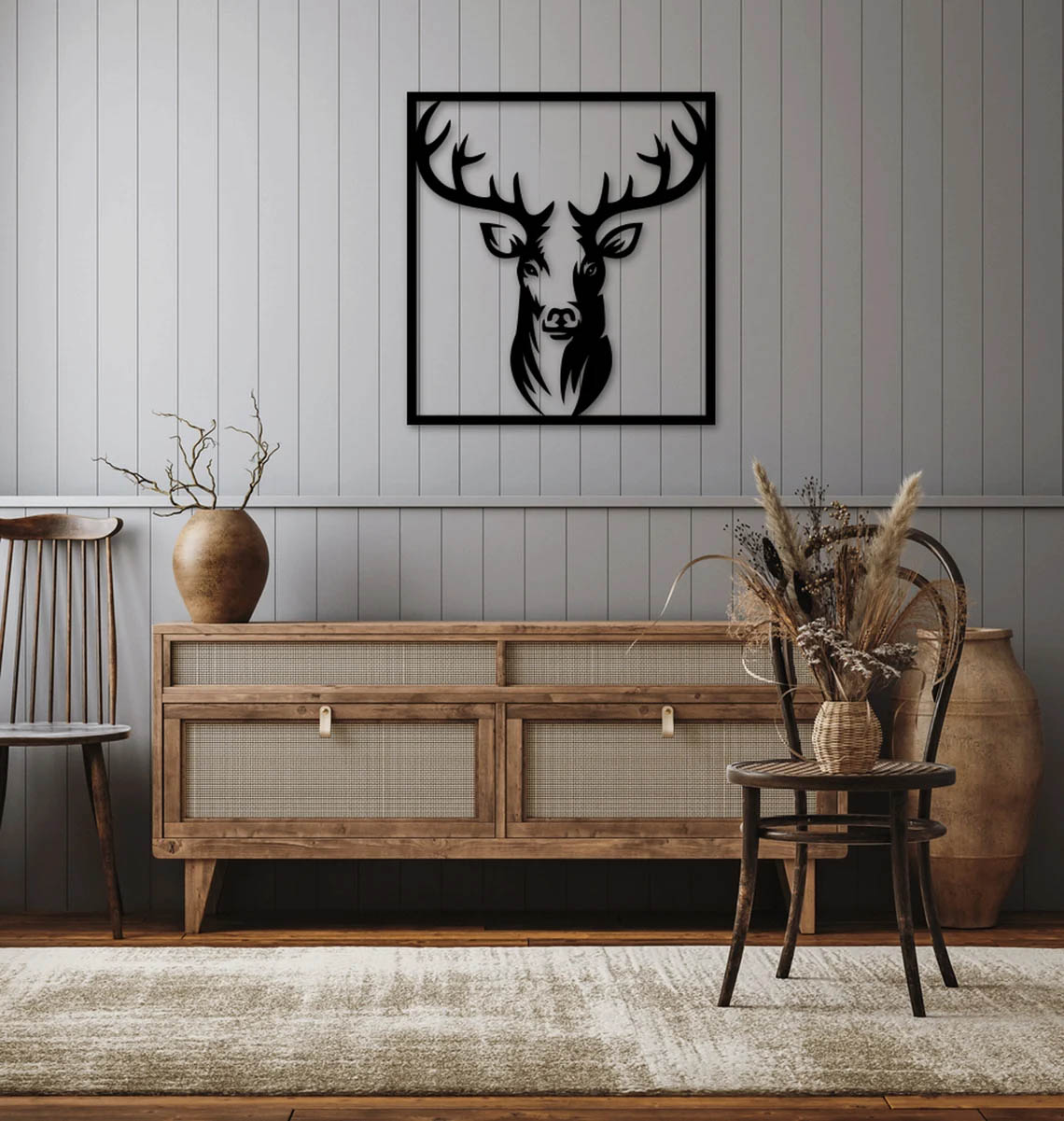 Stag in Frame - Wall Art