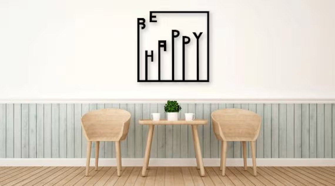 Be Happy - Wall Art