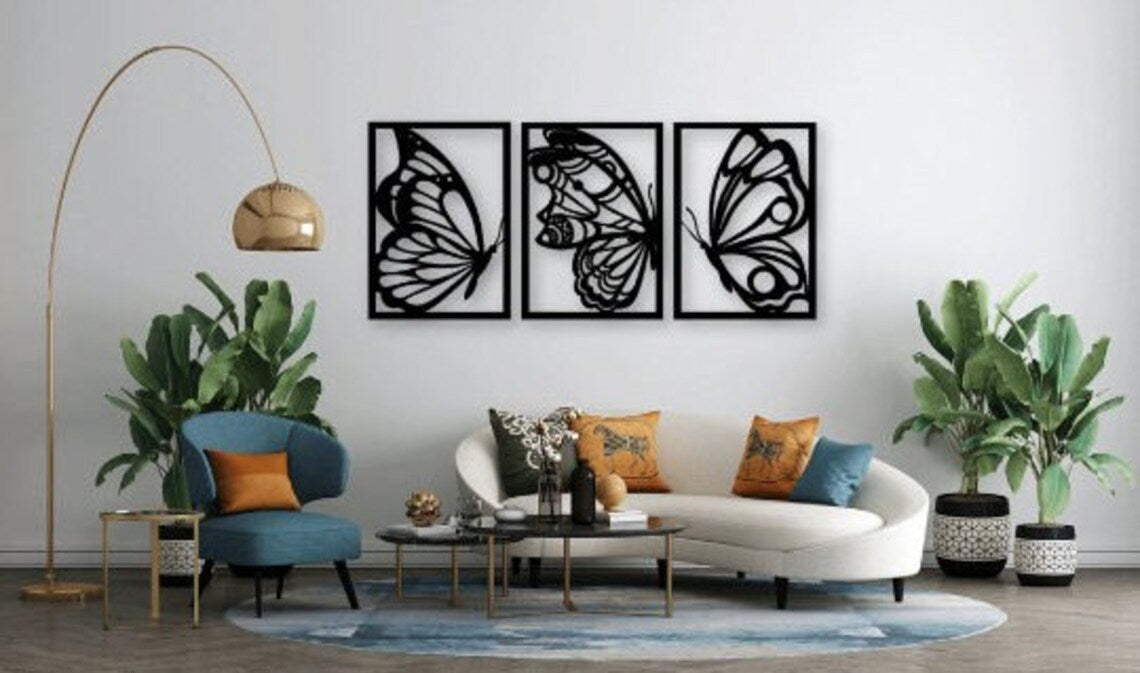 Butterfly  - Wall Art Set