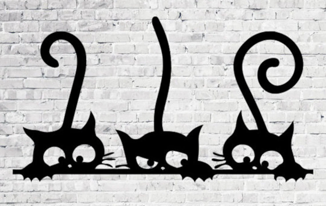 Mischievous Cats - Wall Art