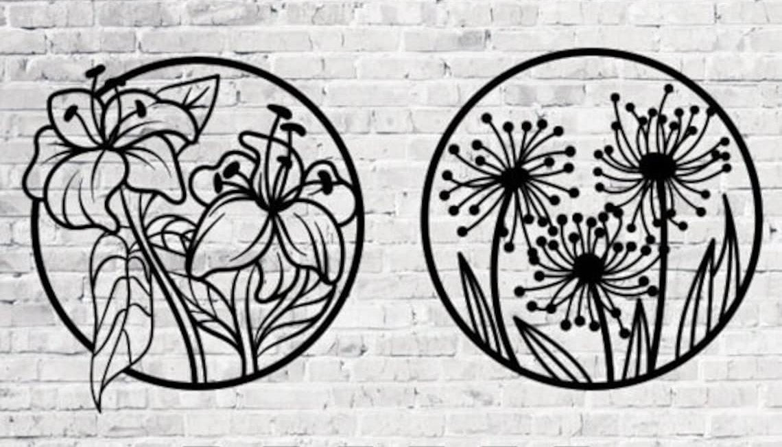 Floral Duo - Wall Art