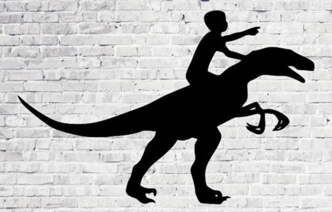 Dinosaur Ride - Wall Art