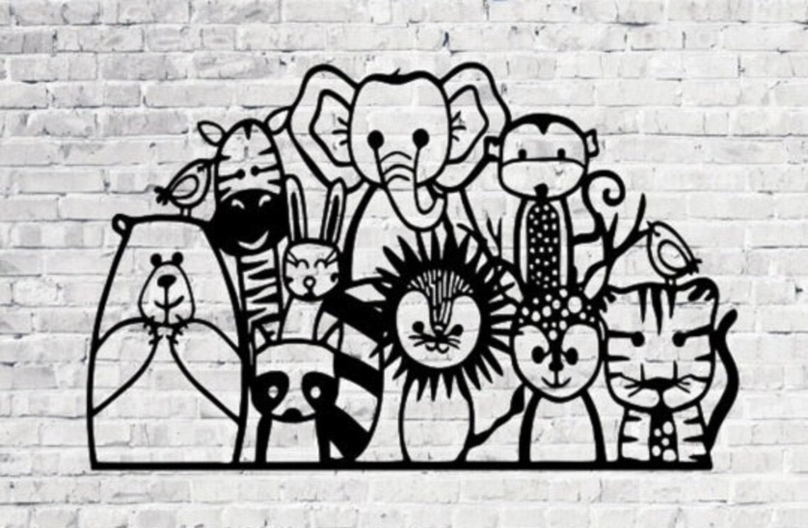 Cute Animals - Wall Art