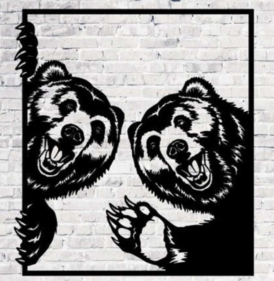 Friendly Bears - Wall Art