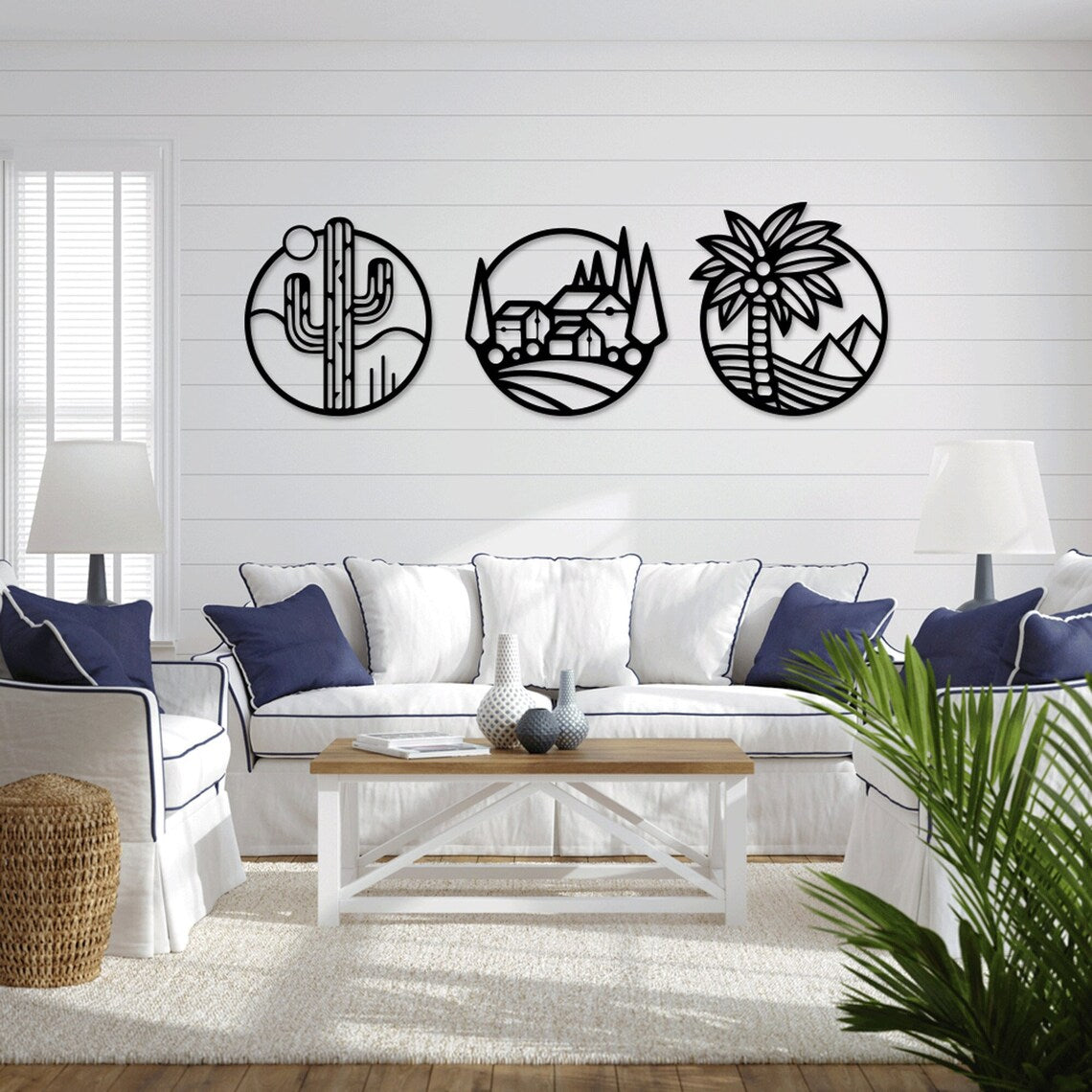 Around the Globe - Wall Art Triplet