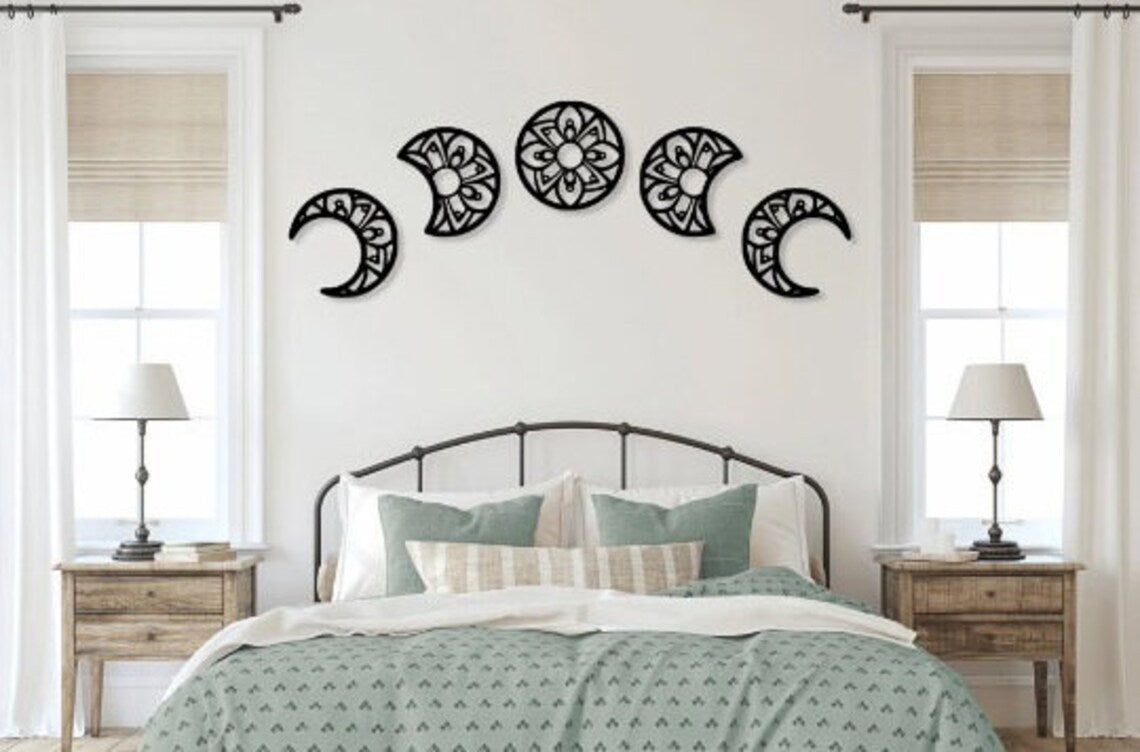 Moon Phases - Wall Art Set – Gifty.NZ