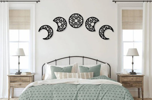 Moon Phases - Wall Art Set