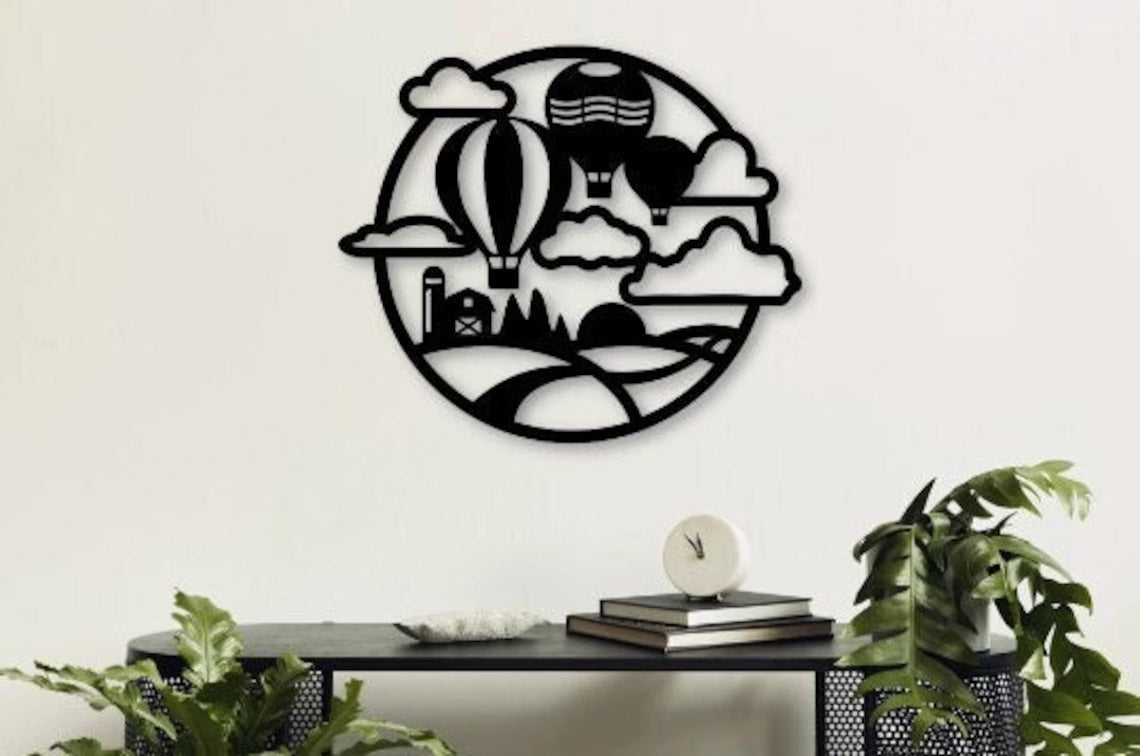 Hot Air Balloons - Wall Art