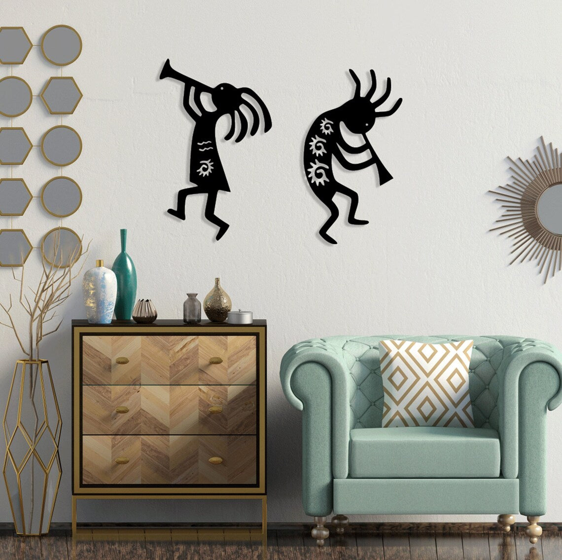 Dancing Spirits - Wall Art Set