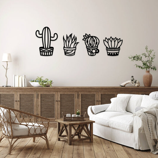 Mexican Succulents - Wall Art Set