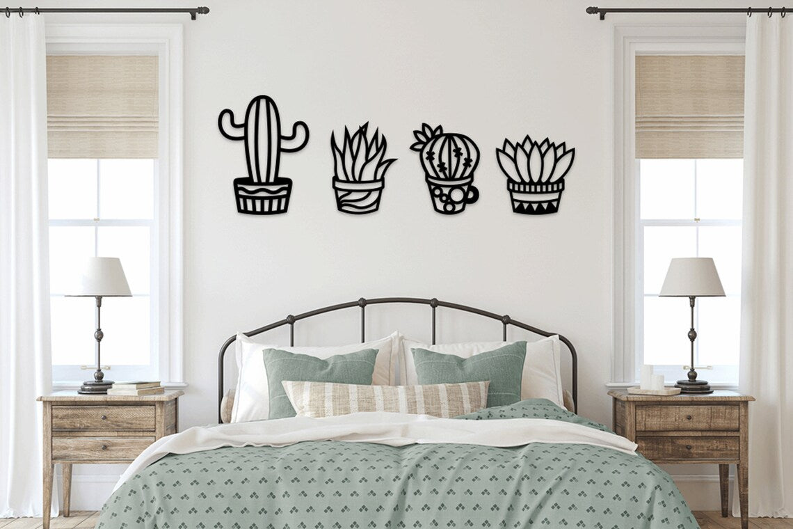 Mexican Succulents - Wall Art Set