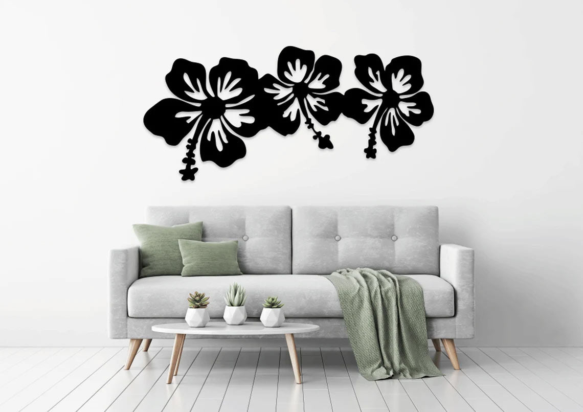 Hibiscus Flowers - Wall Art