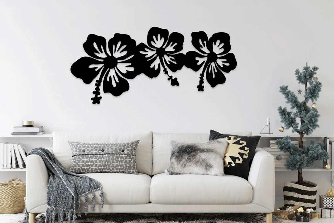 Hibiscus Flowers - Wall Art