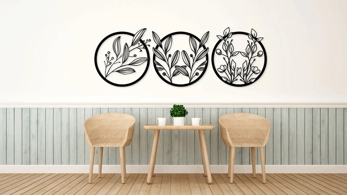 Botanical Triplet - Wall Art