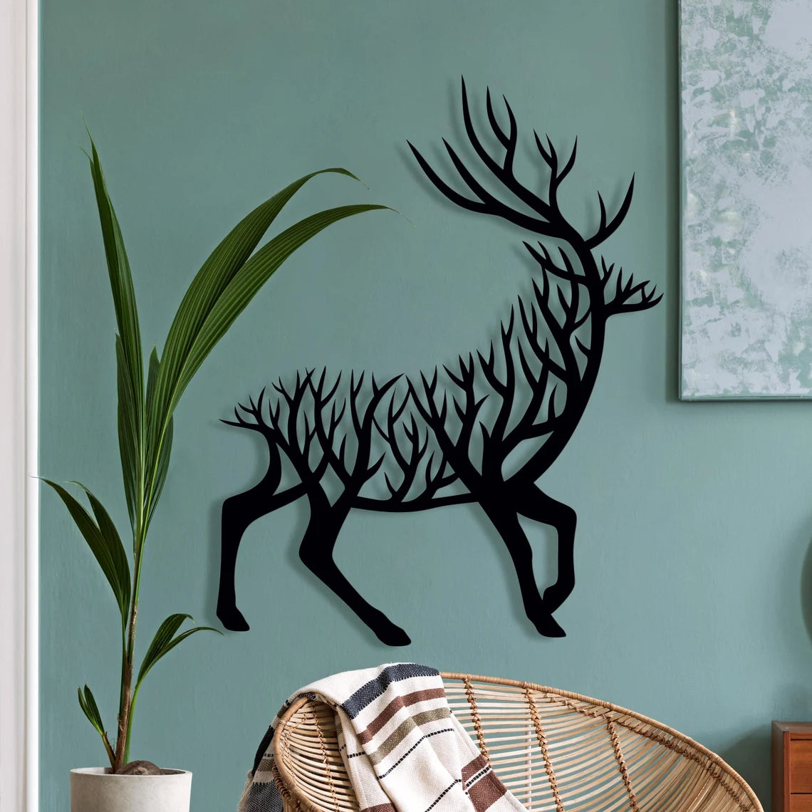 Deer Tree - Wall Art