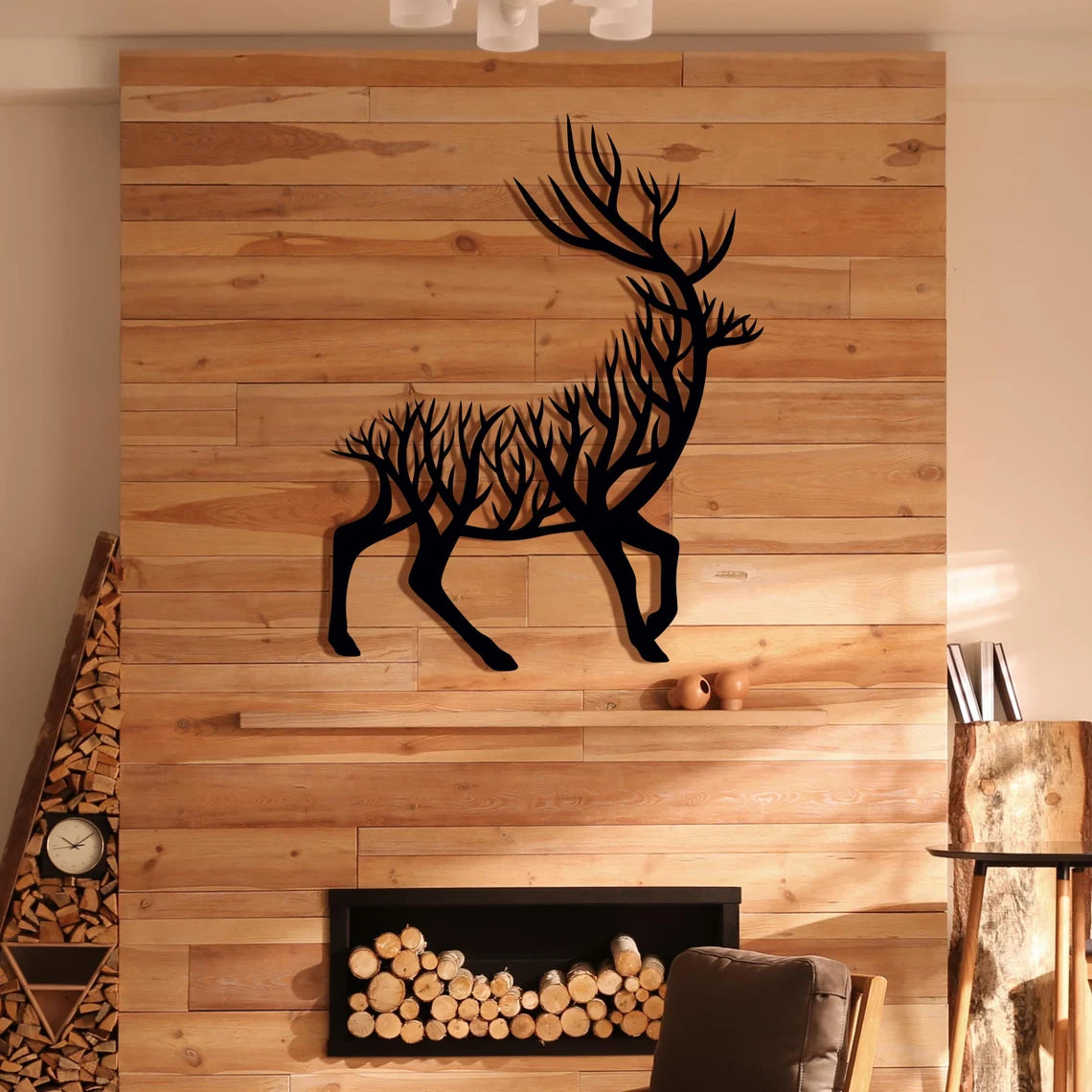 Deer Tree - Wall Art