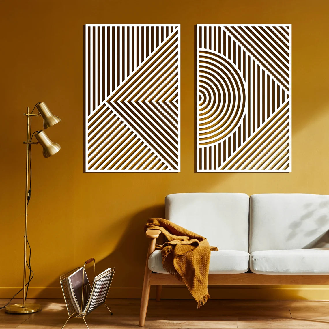 Abstract Geometry - Wall Art Set