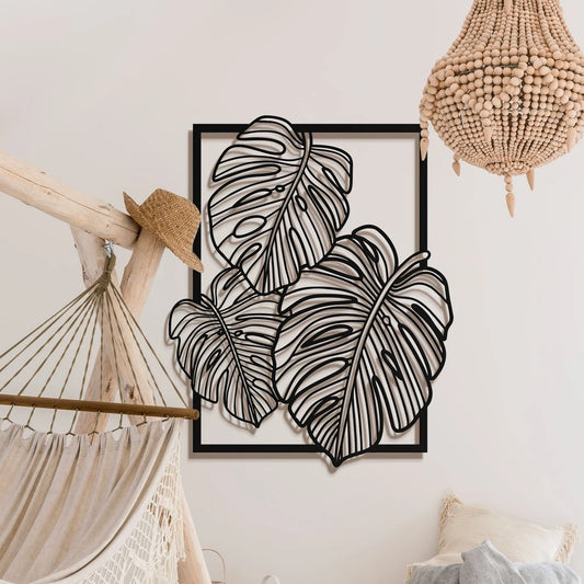 Monstera Leaves - Wall Art