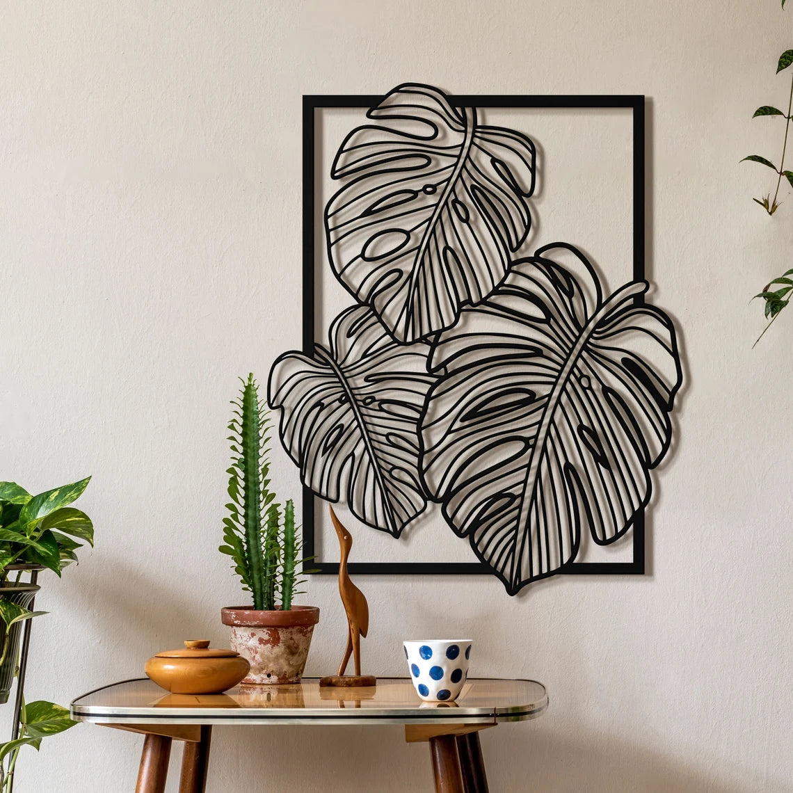 Monstera Leaves - Wall Art