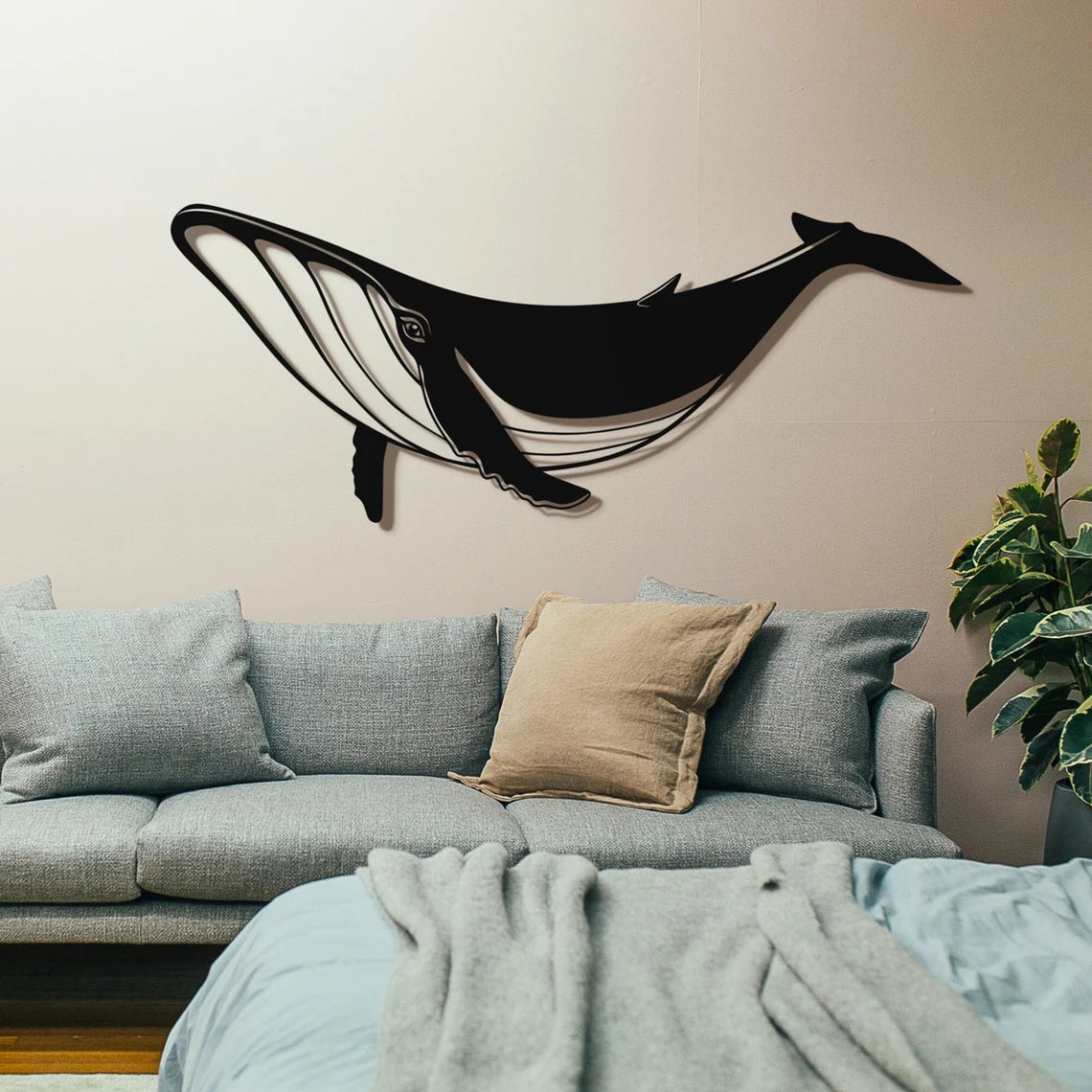 Blue Whale - Wall Art