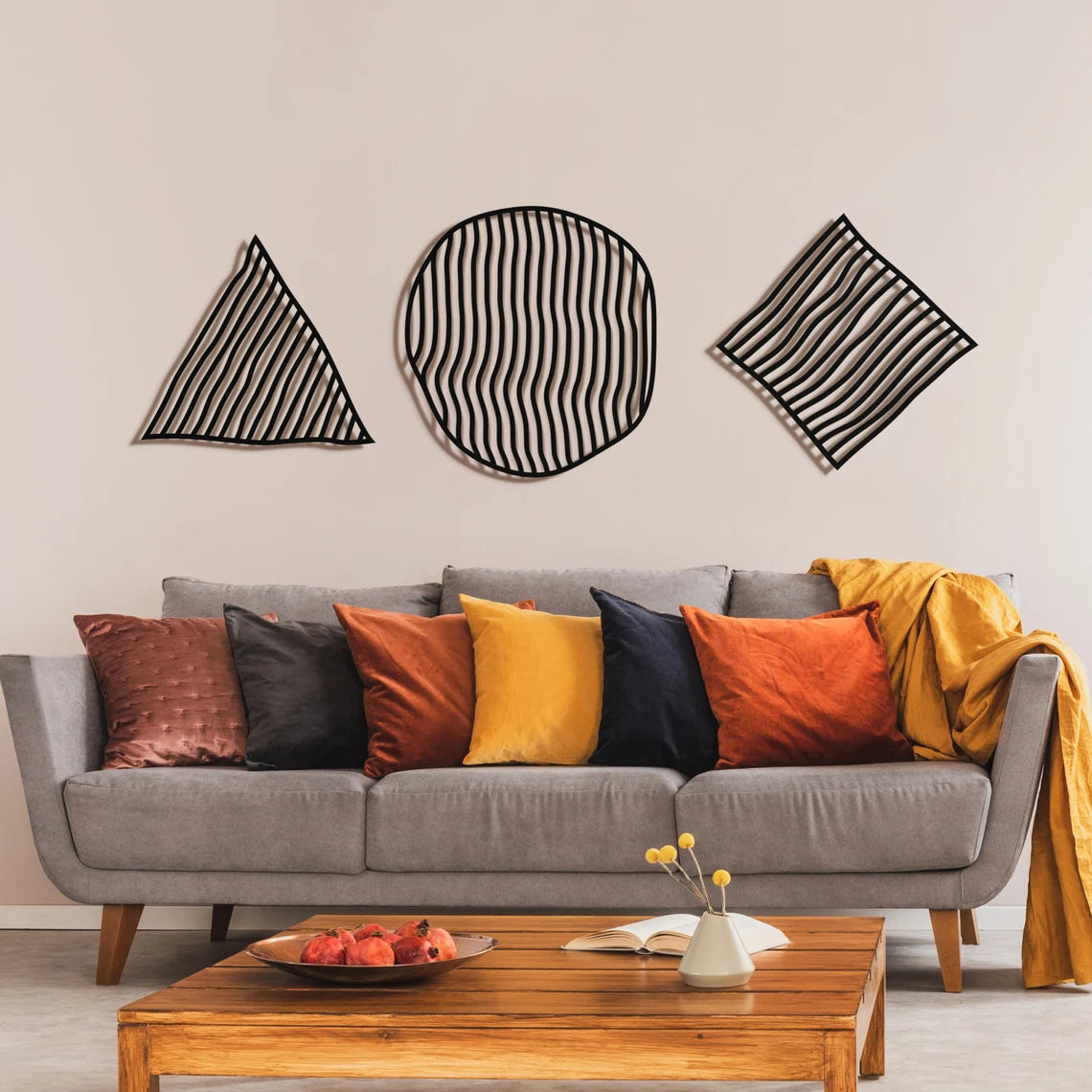 Shapes - Wall Art Trio