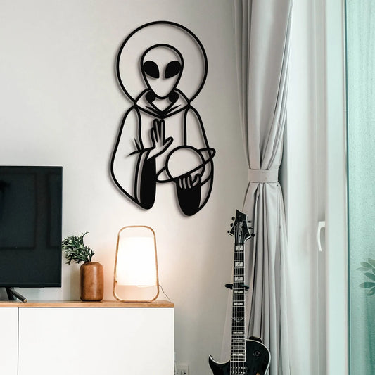 Friendly Alien - Wall Art