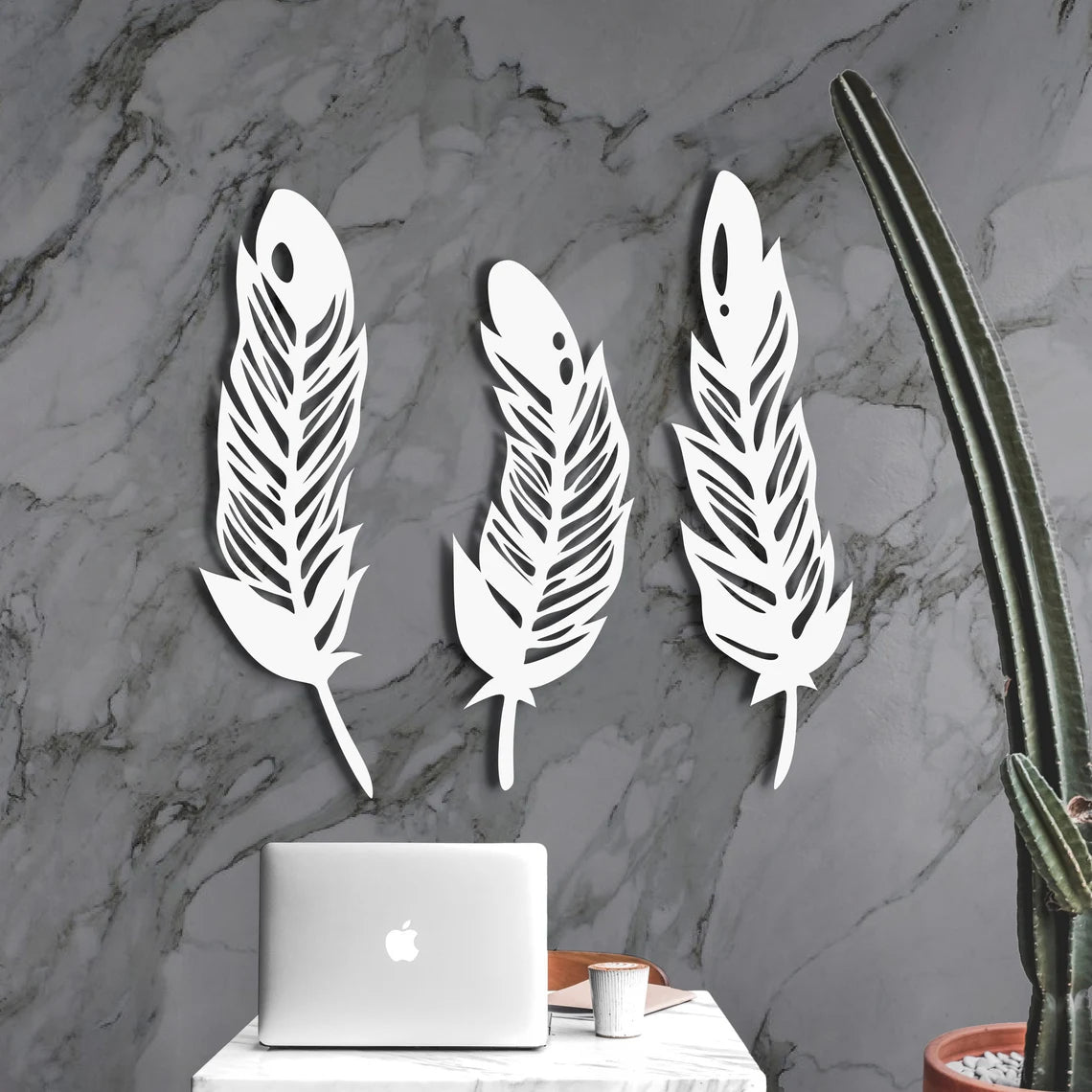 Feathers Trio - Wall Art