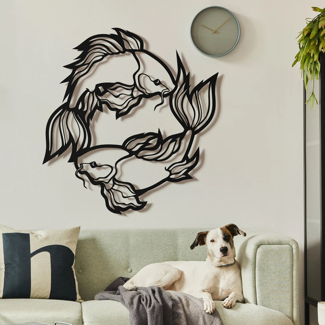 Japanese Koi Fish - Wall Art