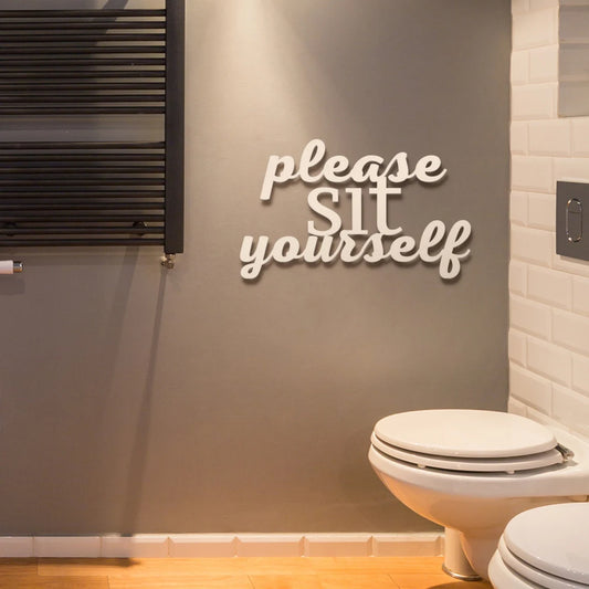 Please Sit Yourself - Wall Art