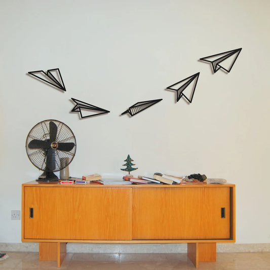 Origami Paper Planes - Wall Art Set