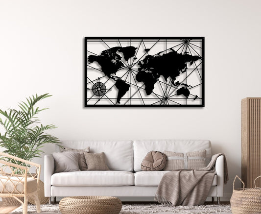 World Map - Wall Art