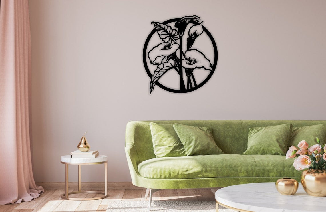 Peace Lily - Wall Art